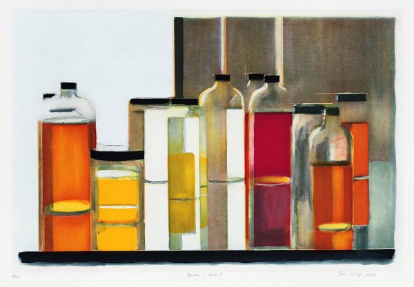 Bottles & Jars I by Peri Schwartz