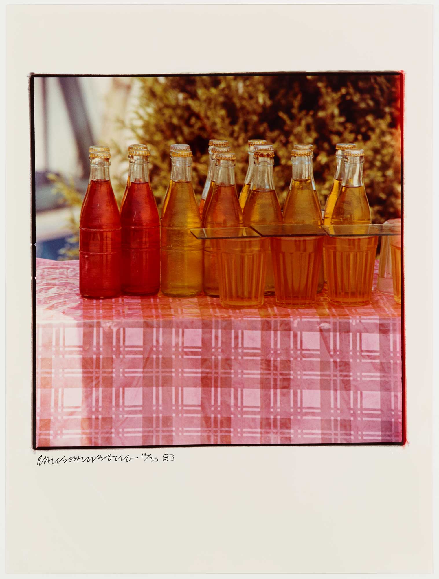 Bottles by Robert Rauschenberg