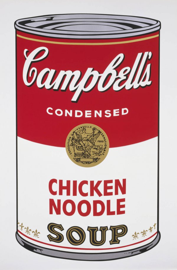 Campbell’s Soup I: Chicken Noodle (fs Ii.45) by Andy Warhol