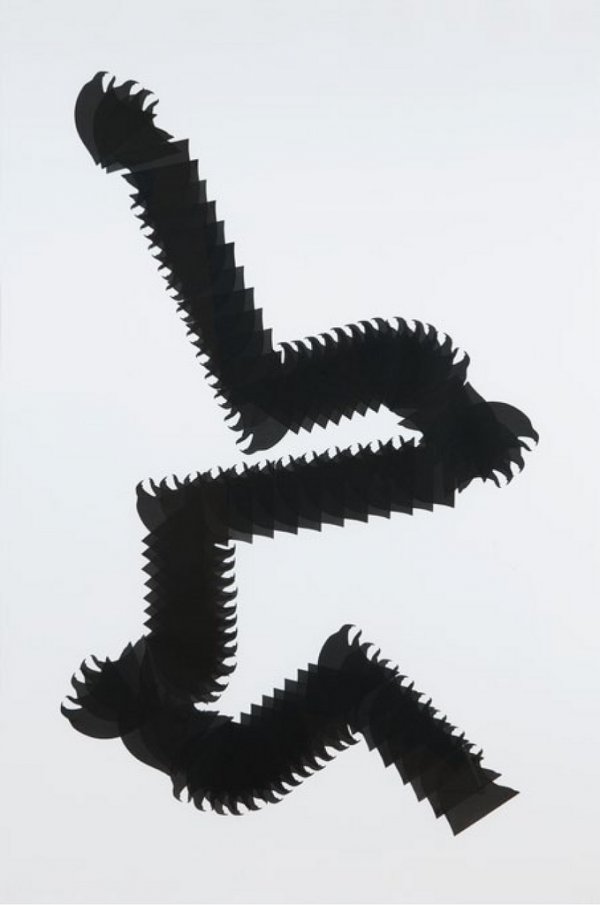 Snake Glyph 2 by Carlos Amorales
