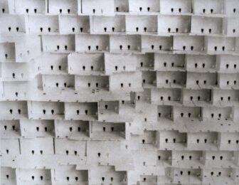 Carte Blanche 1 by Jean Shin at Michael Steinberg Fine Art