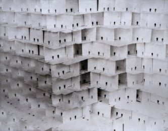 Carte Blanche 2 by Jean Shin at Michael Steinberg Fine Art