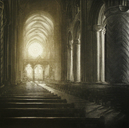 Cathedral Light IX by Anja Percival