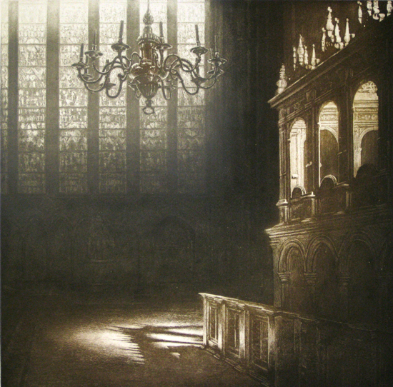 Cathedral Light VIII by Anja Percival