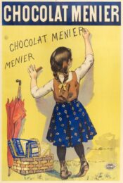 Chocolat Menier by Firmin Bouisset at Christopher-Clark Fine Art