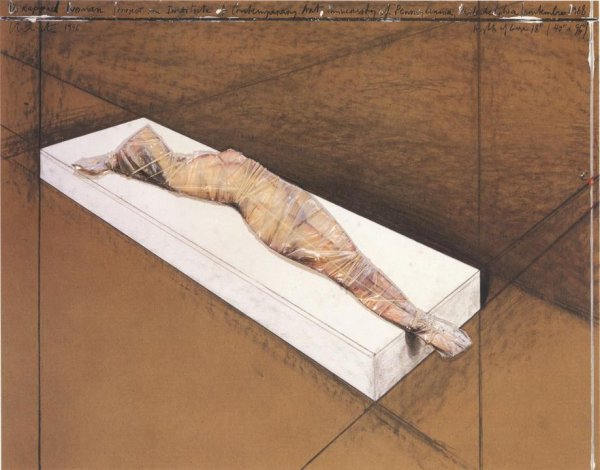 Wrapped Woman by Christo