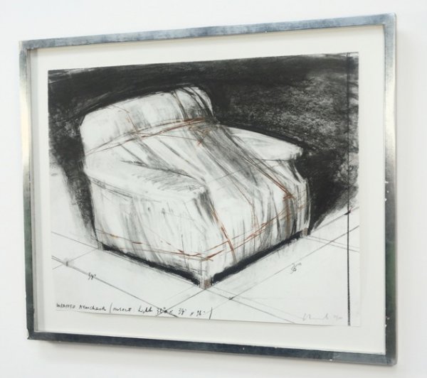 Wrapped Armchair by Christo