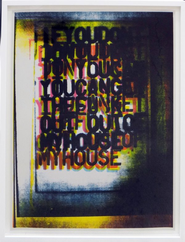My House I by Christopher Wool