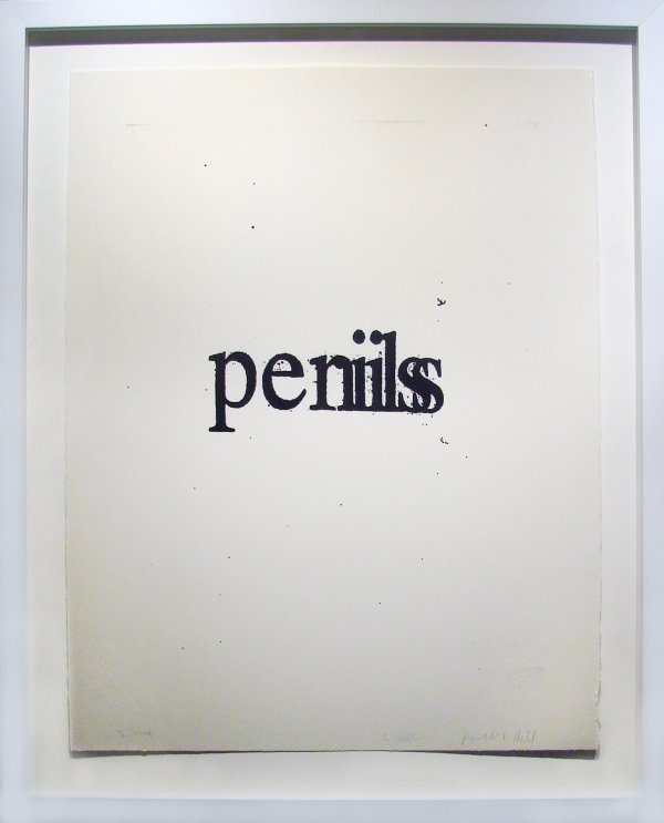 Penis Perils by Christopher Wool