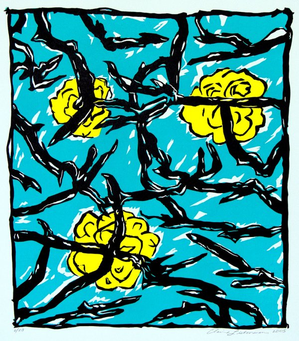 Blue Branches by Claire Lieberman