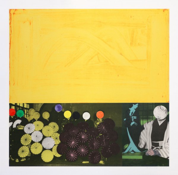 Cliché: Japanese (yellow) by John Baldessari