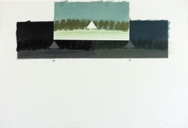 Composition With Triangles by Richard Smith at pgr fine art