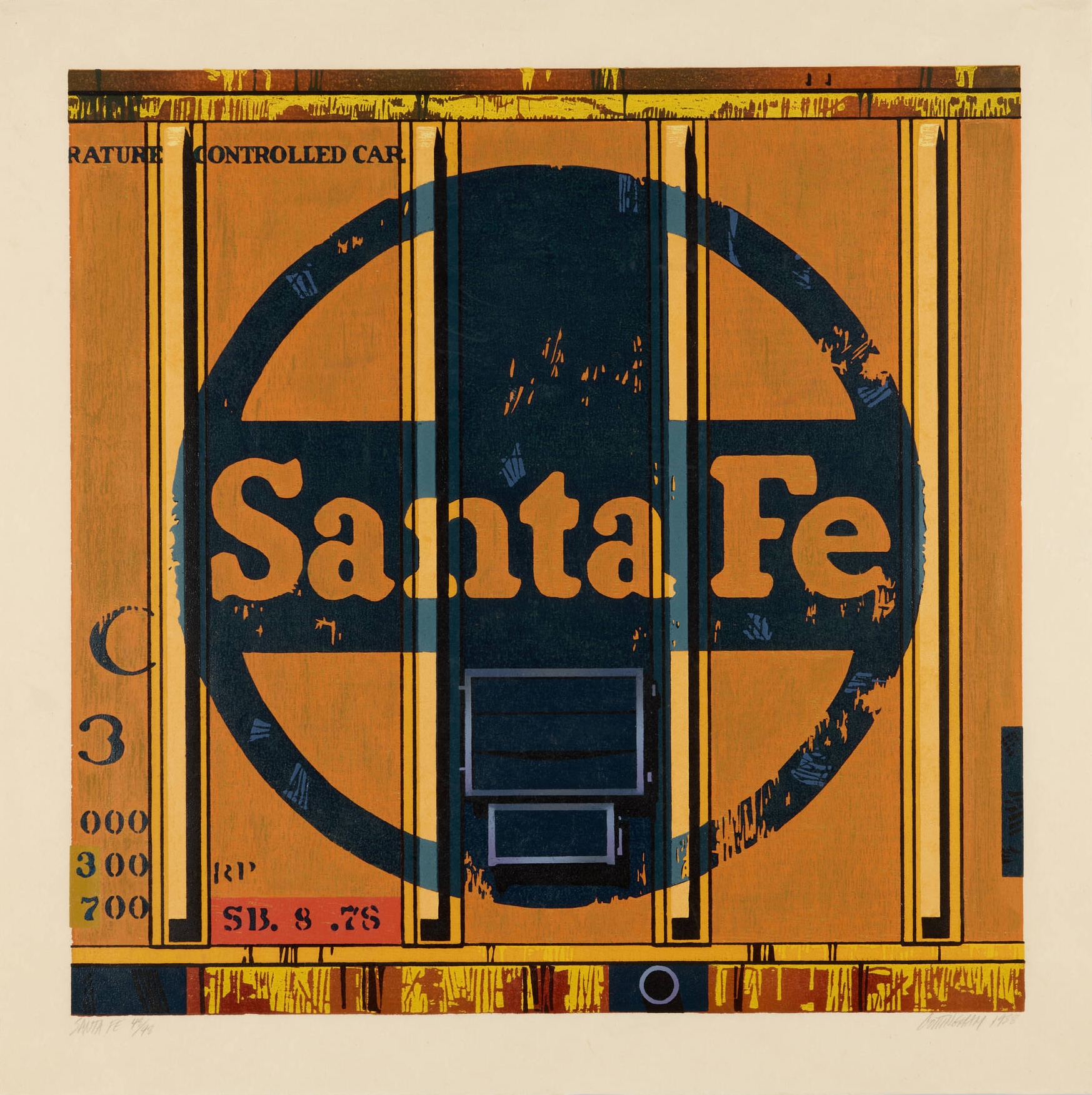 Santa Fe by Robert Cottingham