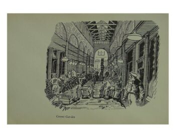 Covent Garden by Edward Bawden at Brandler Galleries