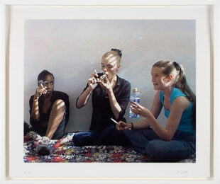 Crack Girls Iii by Keith Coventry at Paul Stolper Gallery