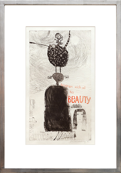 Kaisarion And All His Beauty. by David Hockney