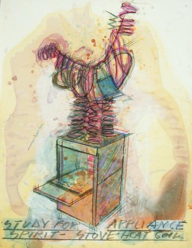 Study For Appliance by Dennis Oppenheim