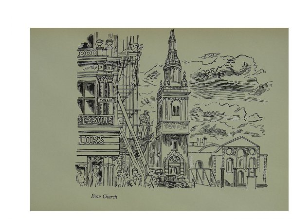 Bow Church by Edward Bawden