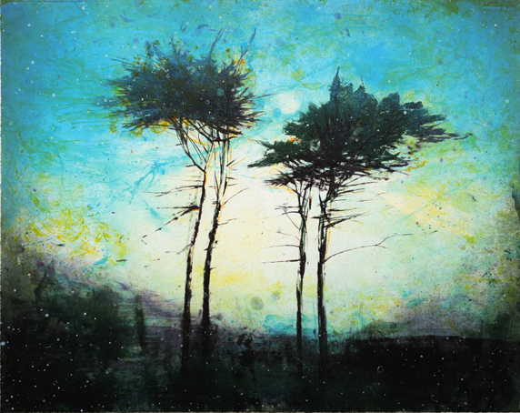 Blue Hold by Elizabeth Magill