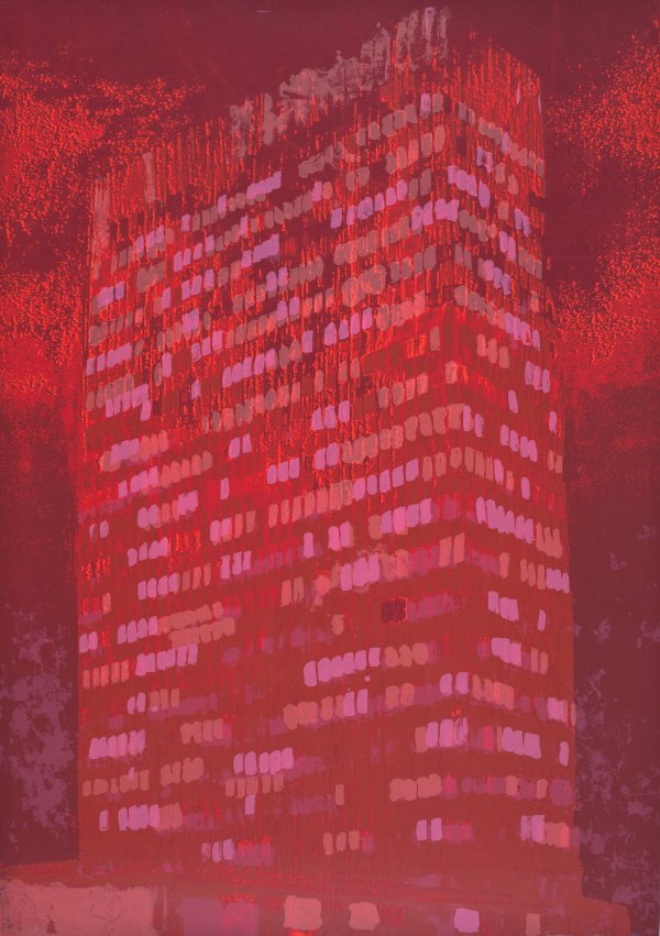 Lever House (purple) by Enoc Perez