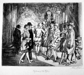 Fashions Of The Past by John Sloan at Harris Schrank Fine Prints