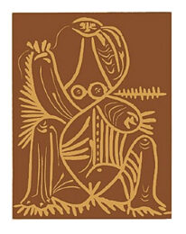 Femme Assise En Pyjama De Plage. Ii by Pablo Picasso at John Szoke Gallery