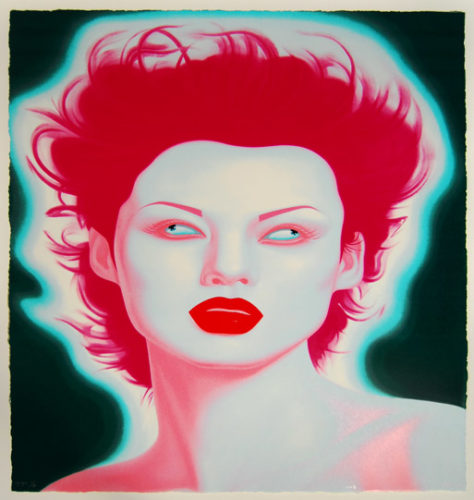 chinese portrait series #53 by Feng Zhengjie at