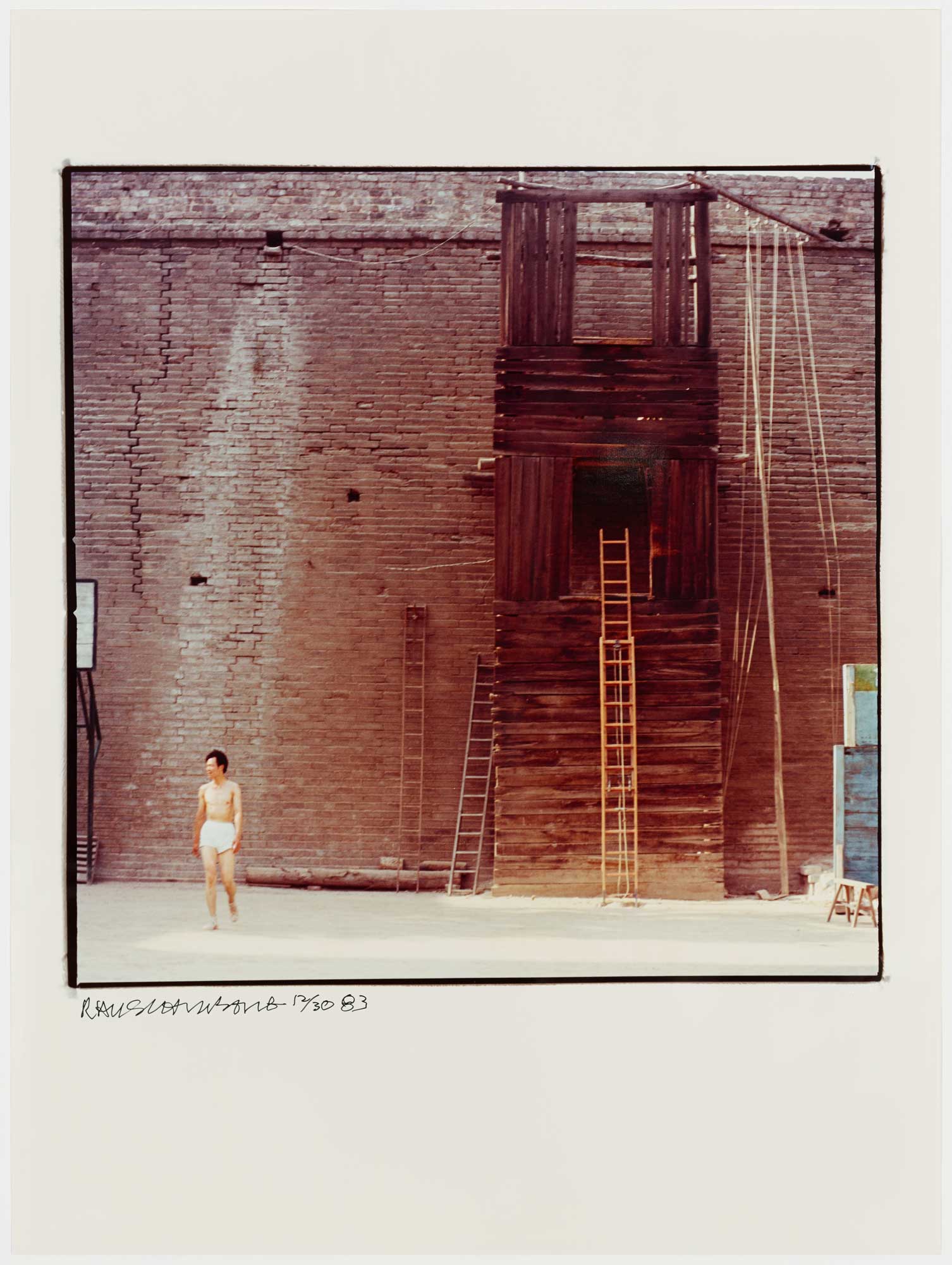 Fire Drill by Robert Rauschenberg