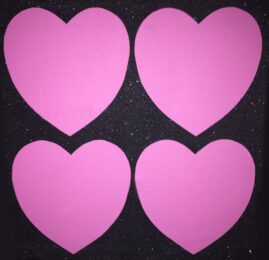 Four Hearts by Andy Warhol at Revolver Gallery