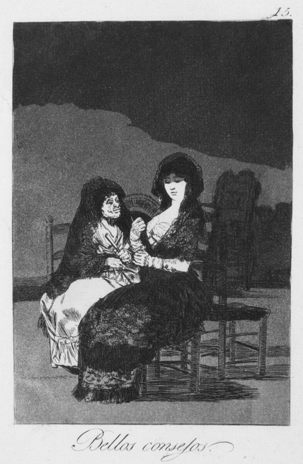 Bellos Consejos (wonderful Advice) by Francisco Goya