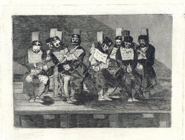 One Can’t Tell Why by Francisco Goya