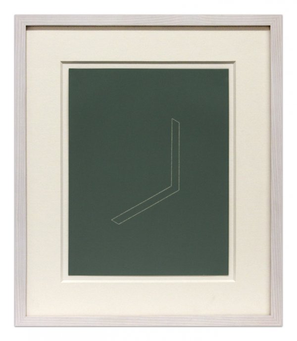 Untitled, From A Set Of Twenty-two Constructions F by Fred Sandback