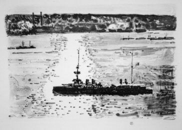 French Cruiser by Childe Hassam at Harris Schrank Fine Prints