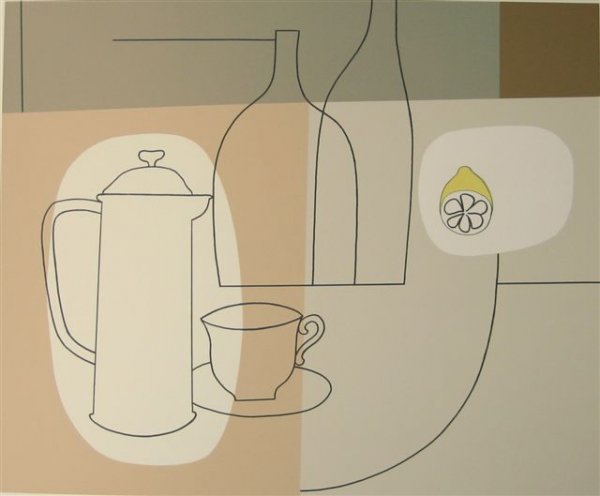 On A Kitchen Table by Geoffrey Robinson