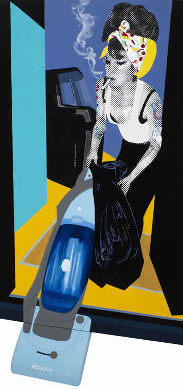 Domestic Perspective by Gerald Laing