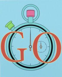 Go by Michael Craig-Martin at pgr fine art