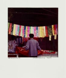 Hanging Silk by Robert Rauschenberg at Graphicstudio