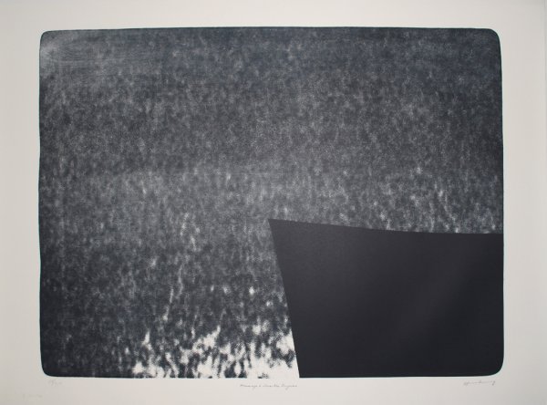 L 1976-25: Hommage à Eva Bergman by Hans Hartung