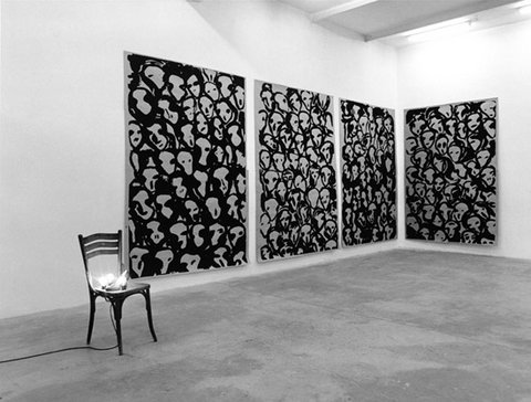 Hommage To Munch by Jannis Kounellis