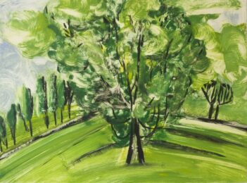 Hyde Park 3 by Deborah Freedman at VanDeb Editions