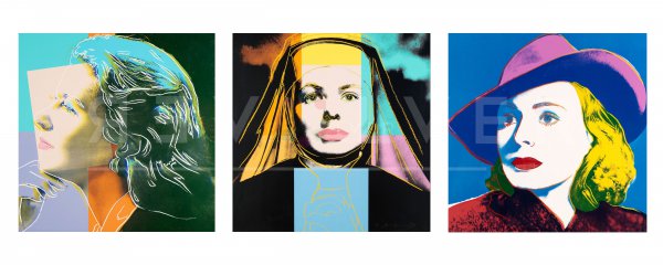 Ingrid Bergman Complete Portfolio By Andy Warhol by Andy Warhol at Revolver Gallery