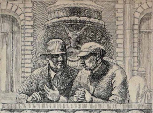 Isabel Bishop. Eight Etchings, 1927-1934. by Isabel Bishop