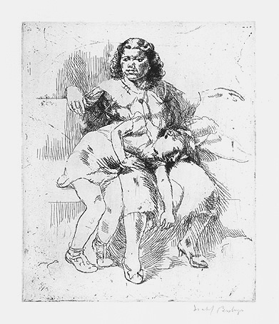 Isabel Bishop. Eight Etchings, 1930-1959. by Isabel Bishop