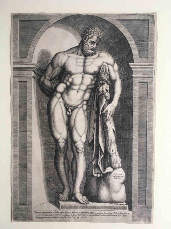 Farnese Hercules by Jacob Bos