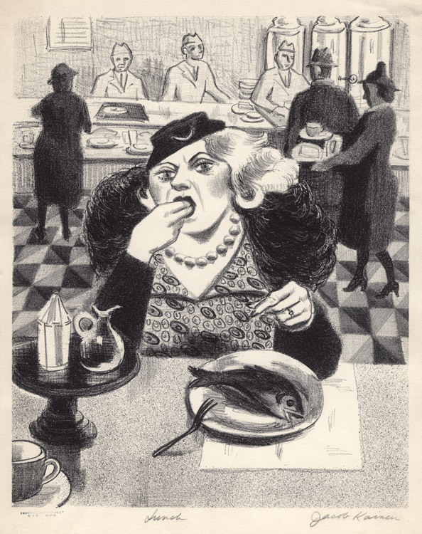 Lunch by Jacob Kainen