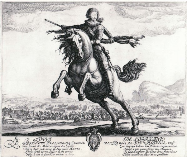 Portrait Du Prince De Phalsbourg by Jacques Callot