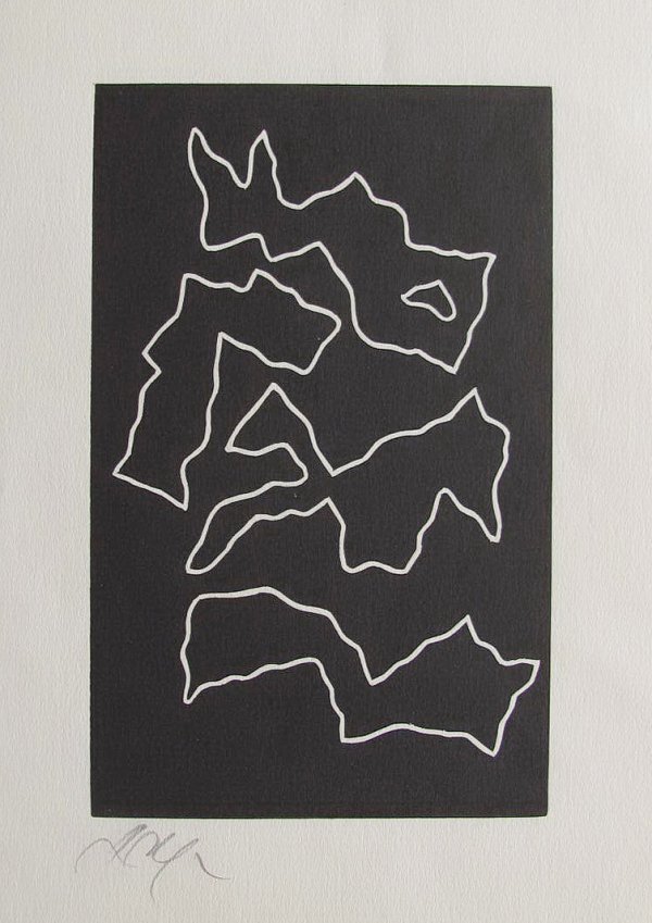 Lune En Rodage by Jean Arp