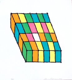 Jell-o Grid 1 by Claire Lieberman at Manneken Press (IFPDA)