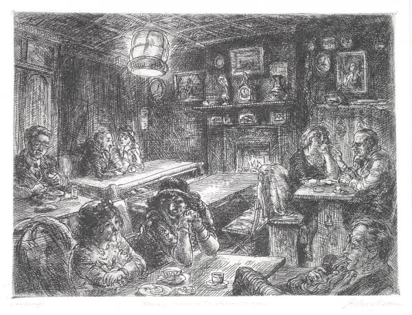 Romany Marye In Christopher Street by John Sloan