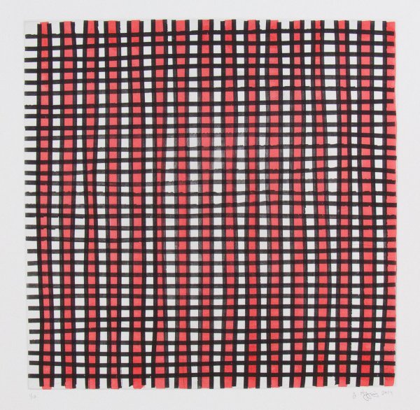 White, Black & Red I by Jonathan Higgins